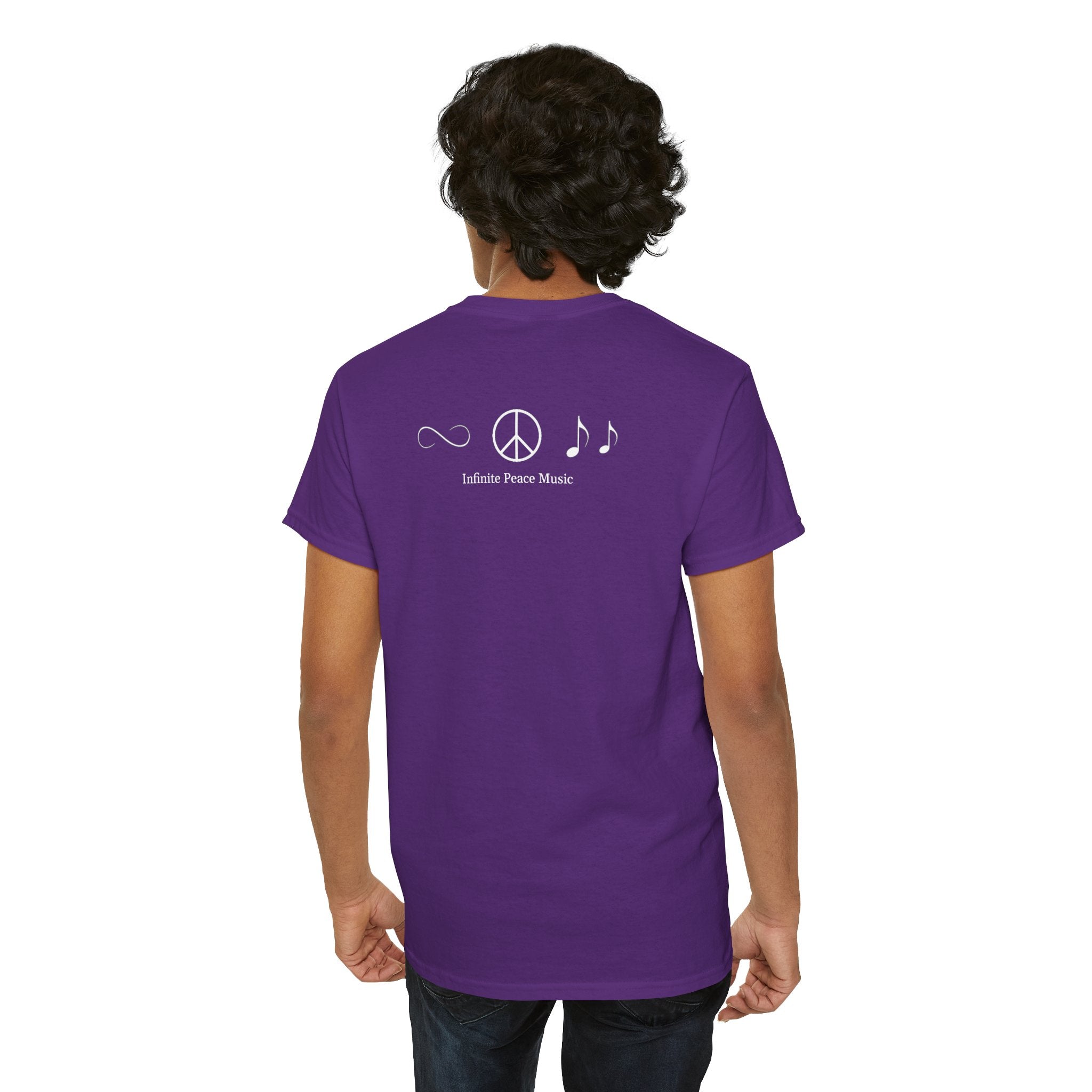 Music Is My Compass T‑Shirt — Camping Guitar Campfire Tee