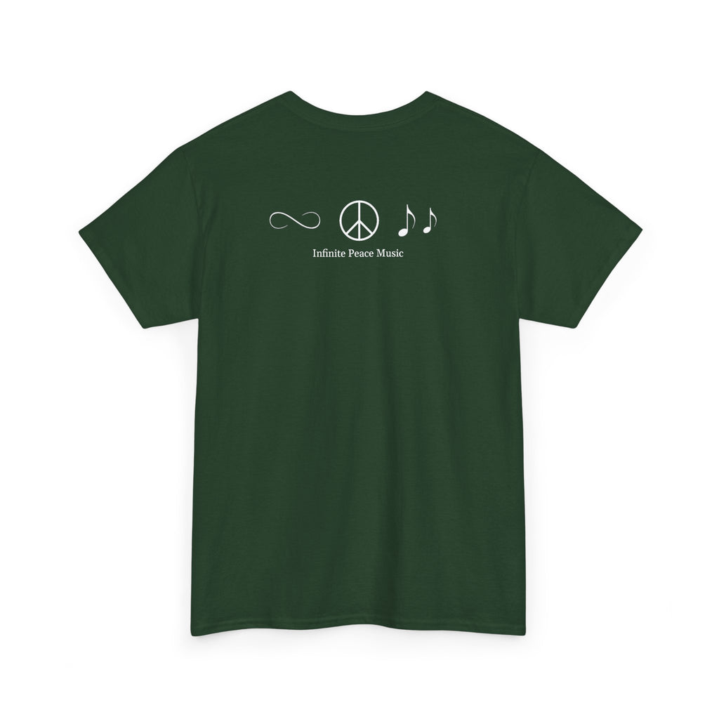 Music Is My Compass T-Shirt — Camping Guitar Campfire Tee