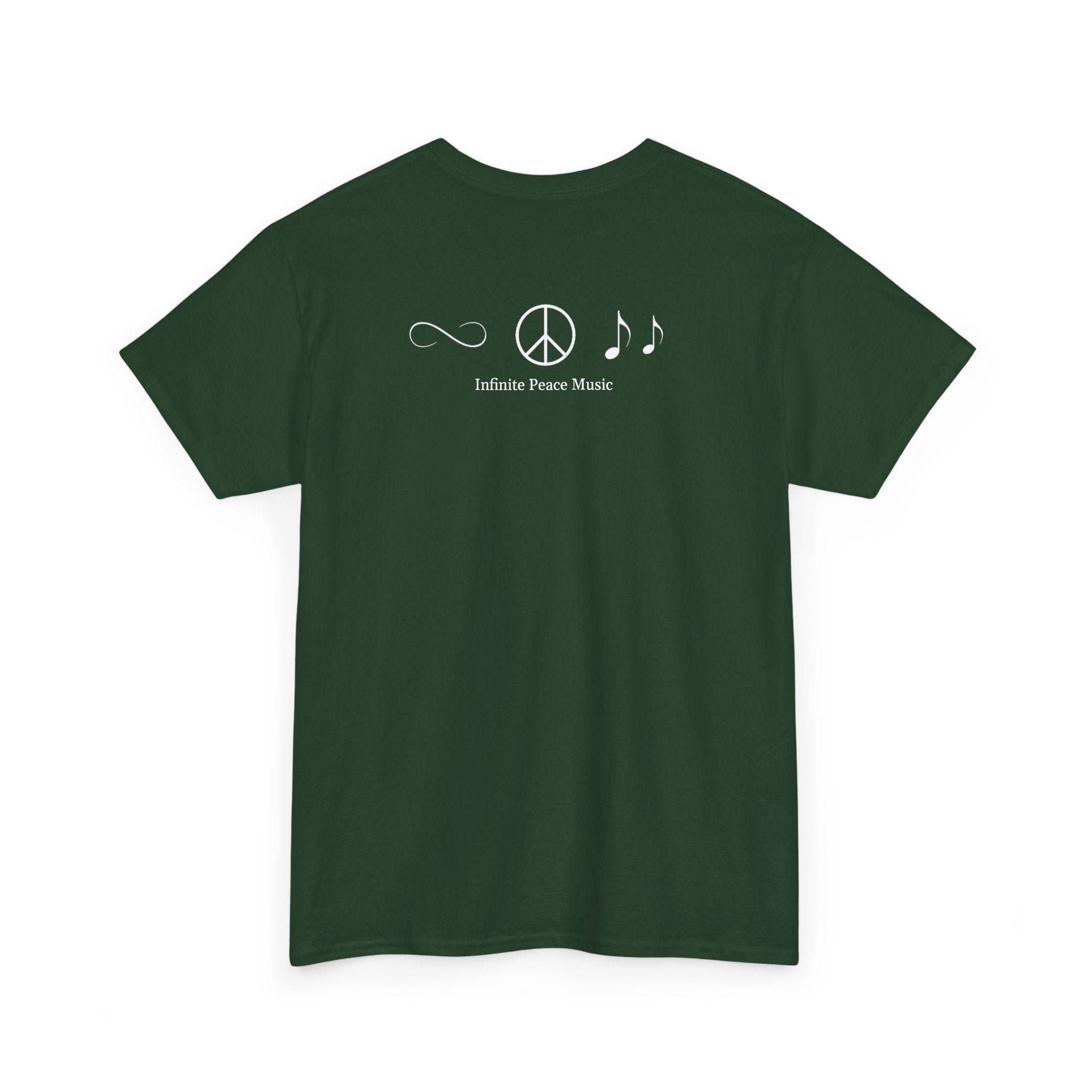 Music Is My Compass T-Shirt — Camping Guitar Campfire Tee