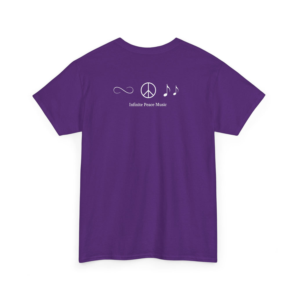 Infinite Peace Music | Unisex T-Shirt | Purple Tee