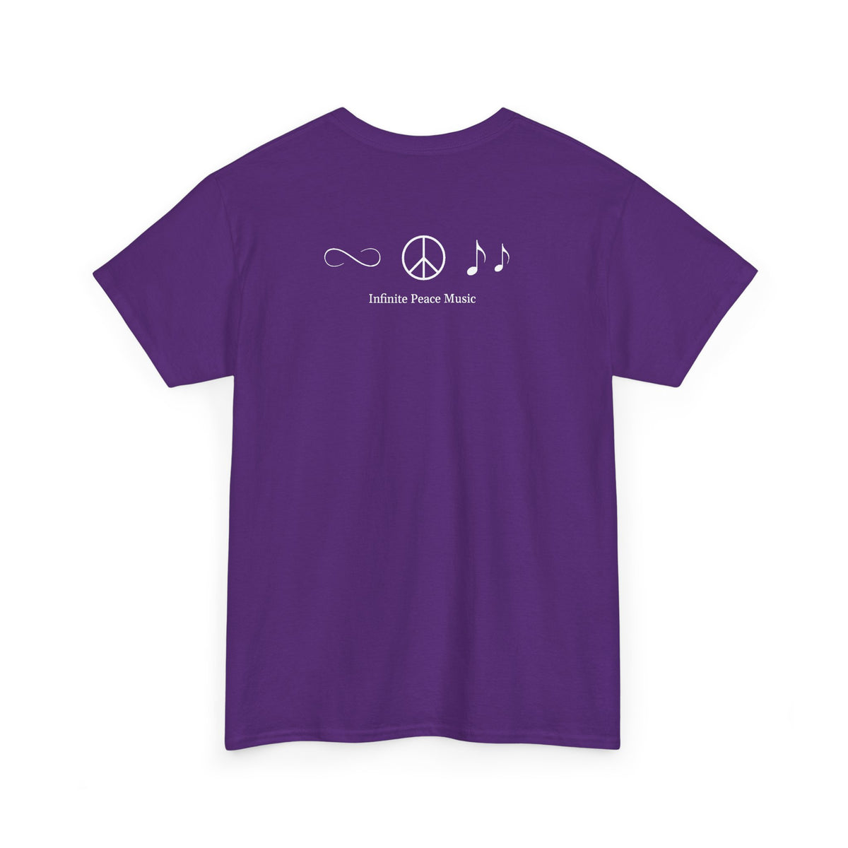 Infinite Peace Music | Unisex T-Shirt | Purple Tee
