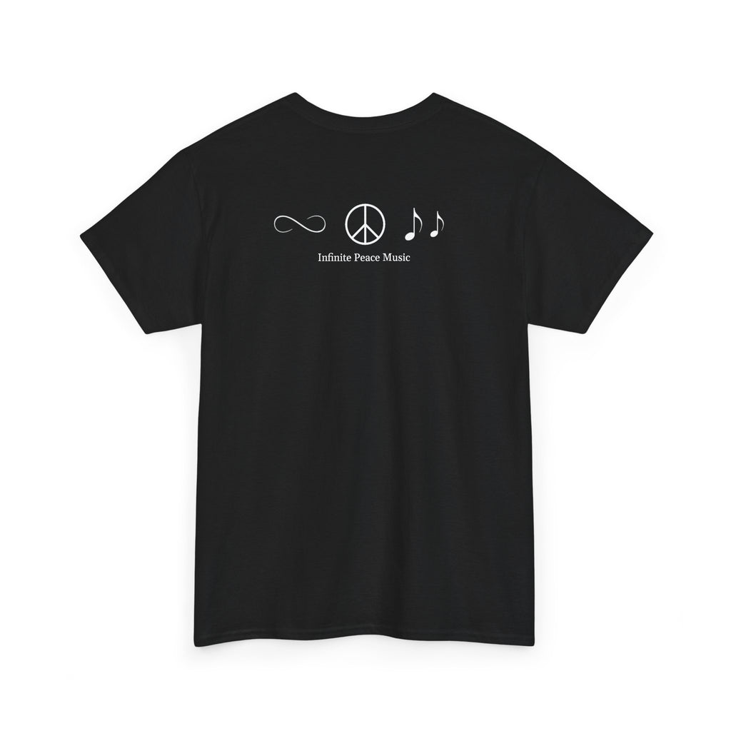 Music Is My Compass T‑Shirt — Campfire Guitar Graphic Tee