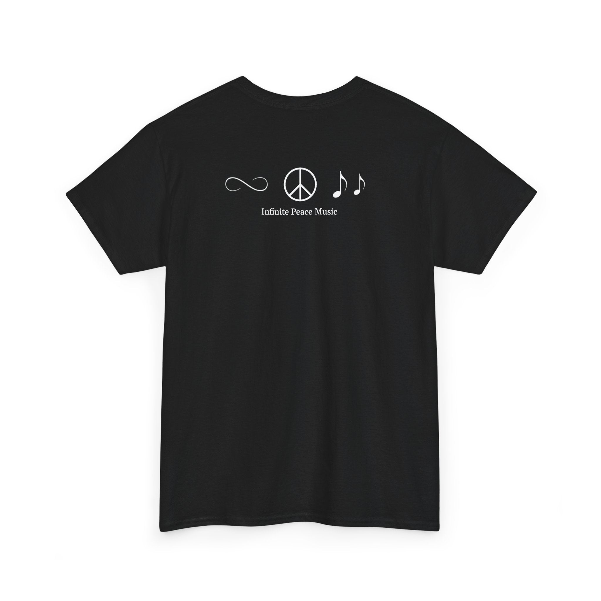 Music Is My Compass T‑Shirt — Campfire Guitar Graphic Tee