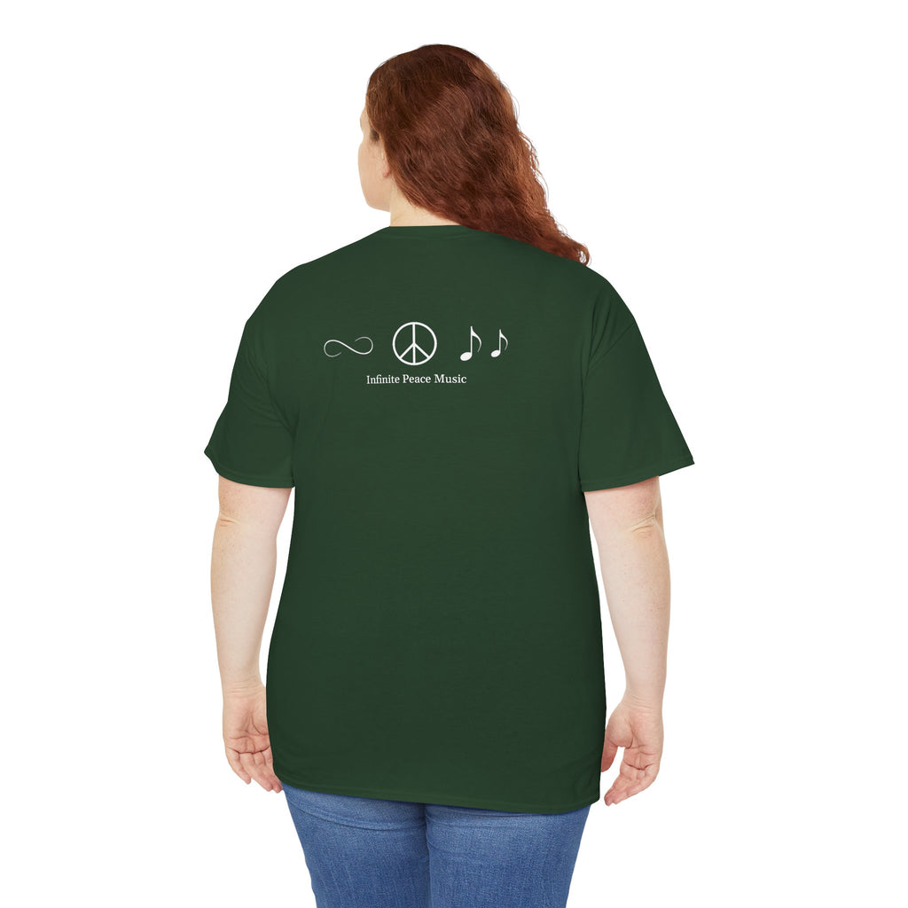 Music Is My Compass T-Shirt — Camping Guitar Campfire Tee
