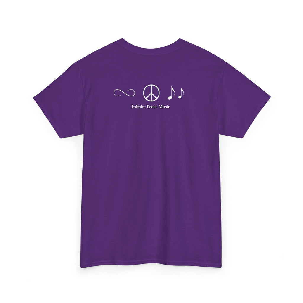 Music Is My Compass T‑Shirt — Camping Guitar Campfire Tee