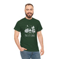 Music Is My Compass T-Shirt — Camping Guitar Campfire Tee