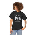 Music Is My Compass T‑Shirt — Campfire Guitar Graphic Tee