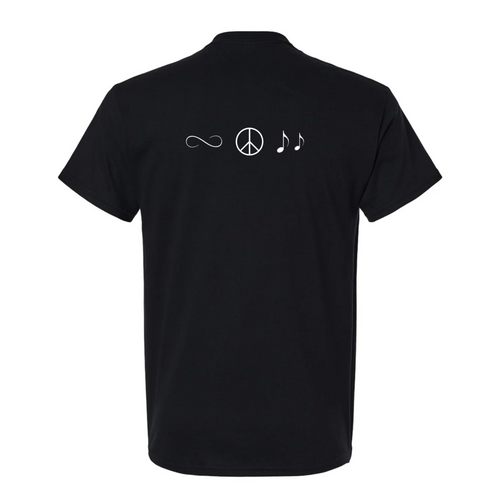 Infinite Peace Music t-shirt