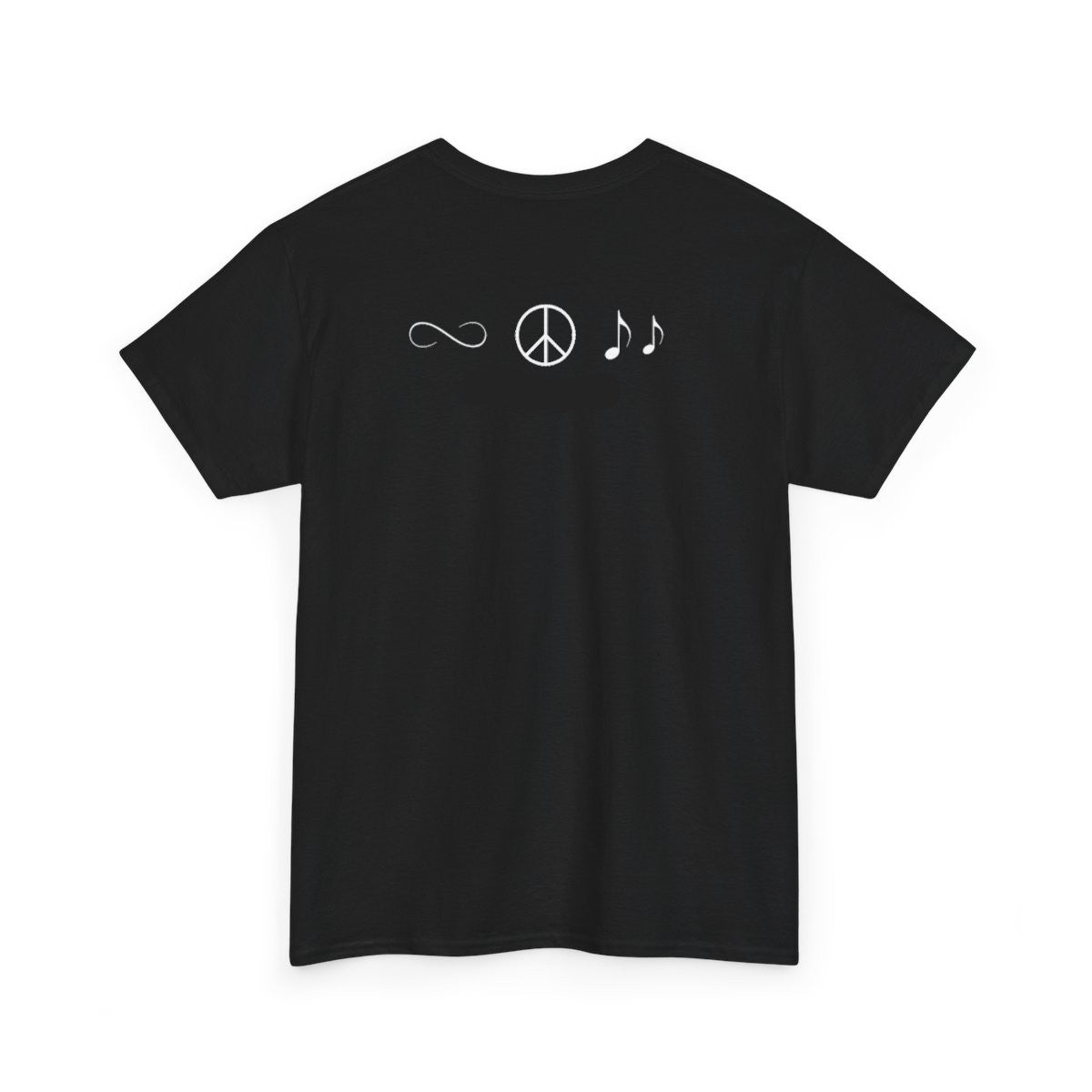 Infinite Peace Music Logo | Unisex T-Shirt | Black Tee